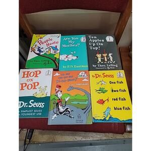 Dr. Seuss Beginner Children's Hardcovers - Lot of 6 Titles